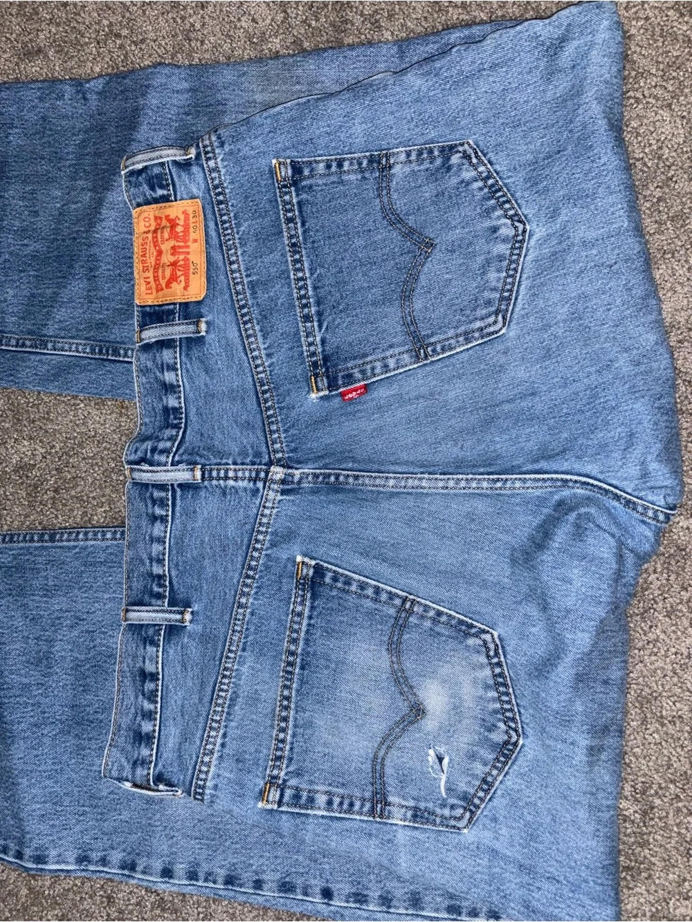 Vintage Levi’s 550 Relaxed Jeans Men’s Size 40x30 Denim Straight Y2k